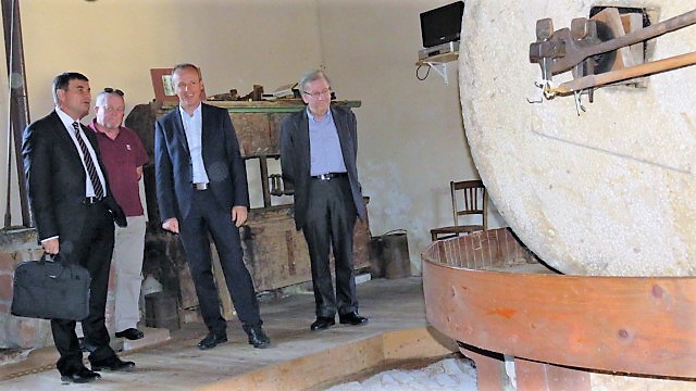 visite du moulin à huile