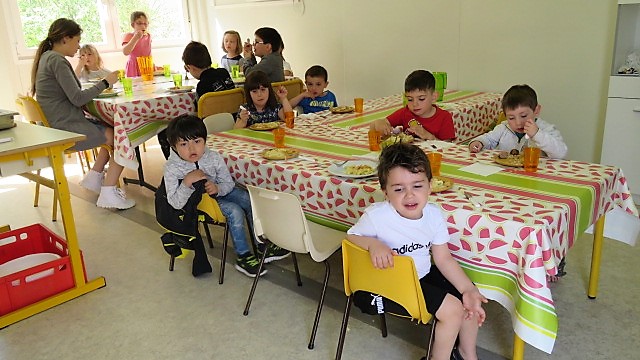 visite au périscolaire