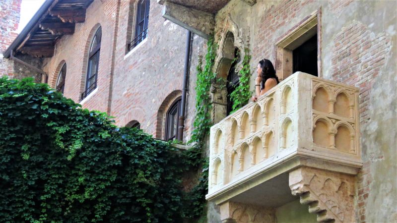 Le célèbre balcon de "Roméo et Juliette"