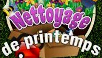 Nettoyage de printemps