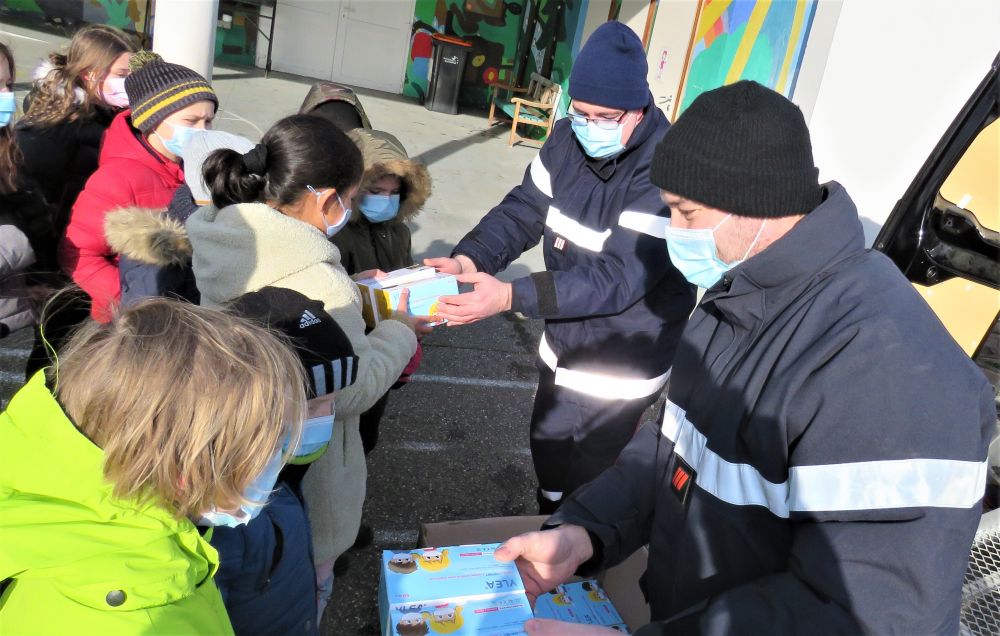 remise des masques