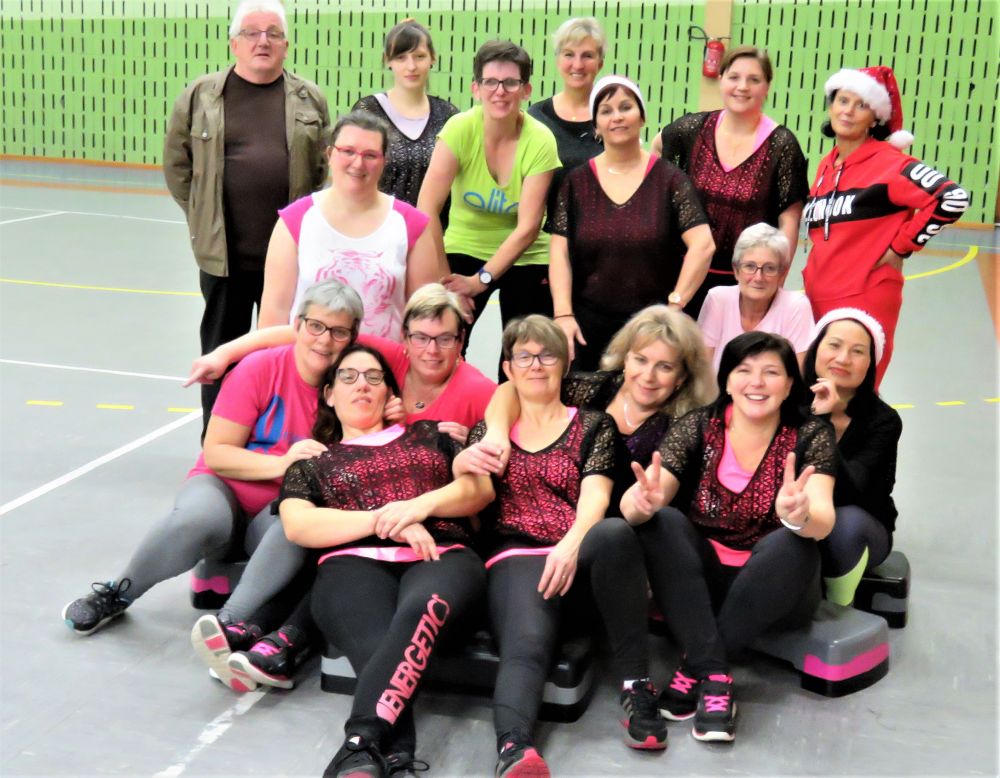 le groupe Step-Danse après l'effort