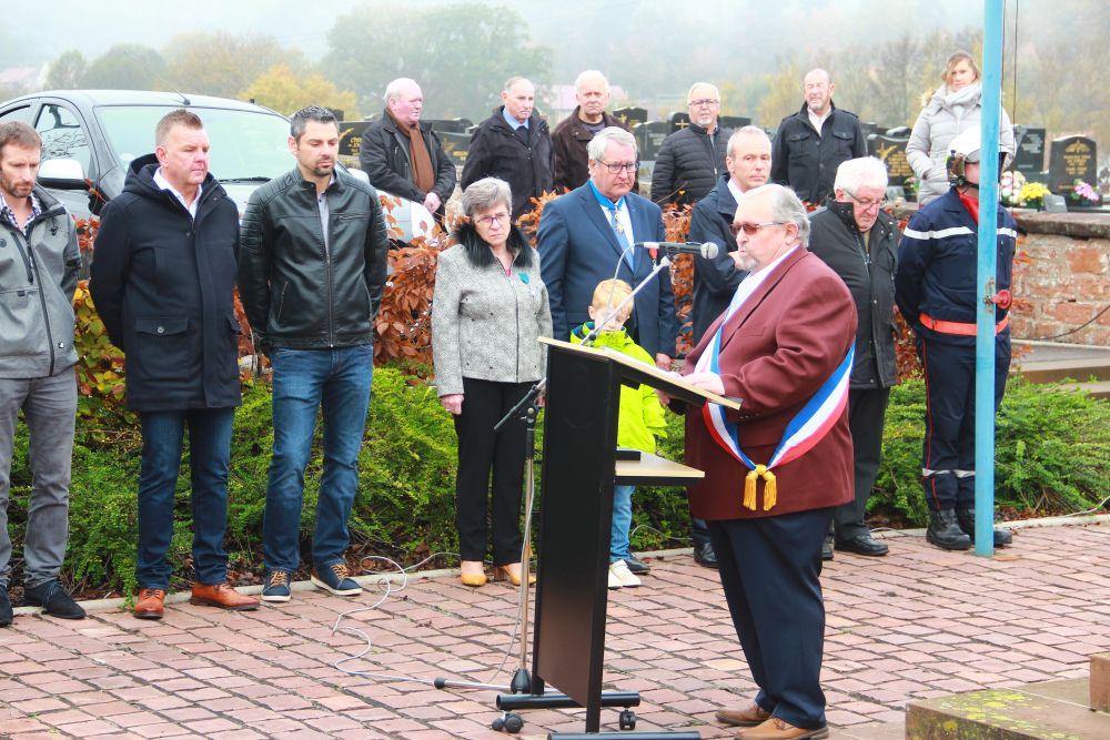 discours du maire